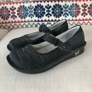 Alegria Black Paloma Mary Jane Comfort Shoes